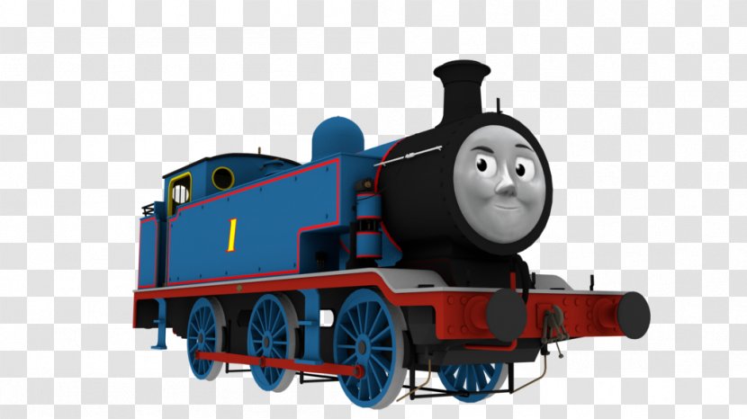 Thomas Train Rail Transport James The Red Engine Locomotive - Streamlined Background Transparent PNG