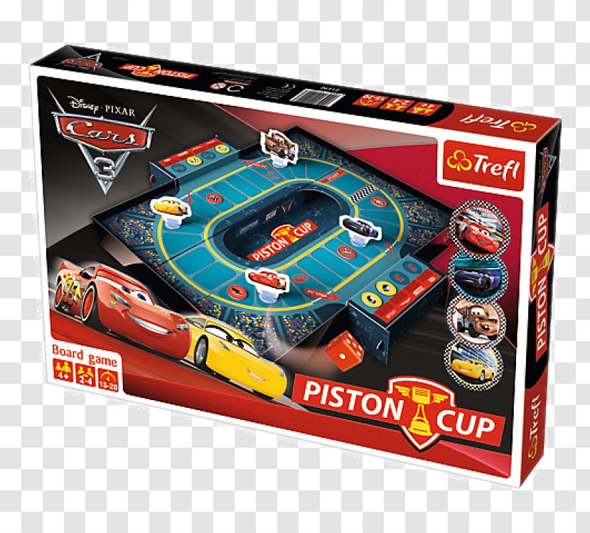 Jigsaw Puzzles Lightning McQueen Board Game Trefl Cars - Party - Piston Cup Transparent PNG
