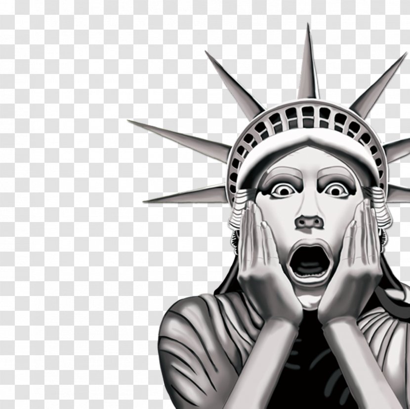 Statue Of Liberty Download - Disappointment - Funny Transparent PNG