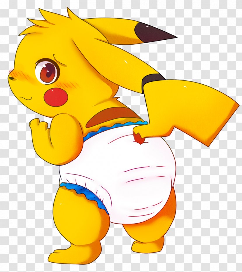 Detective Pikachu Diaper Pokémon Yellow - Bird Transparent PNG