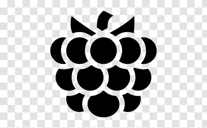 Vector Clip Art - Raspberry Pi - Raspberries From Top Transparent PNG