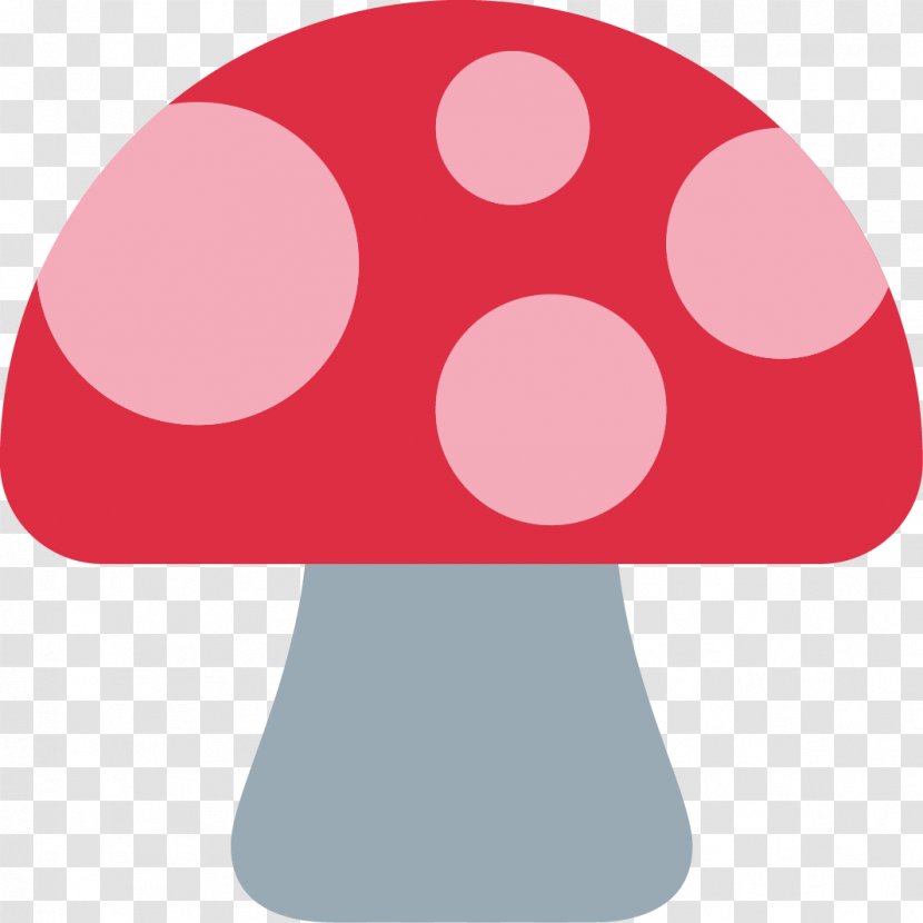 Emoji Edible Mushroom Risotto Green Bean Casserole - Magenta Transparent PNG