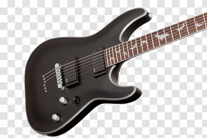 Schecter Guitar Research Damien Platinum Electric 6 Musical Instruments C-1 Hellraiser FR - Heart Transparent PNG