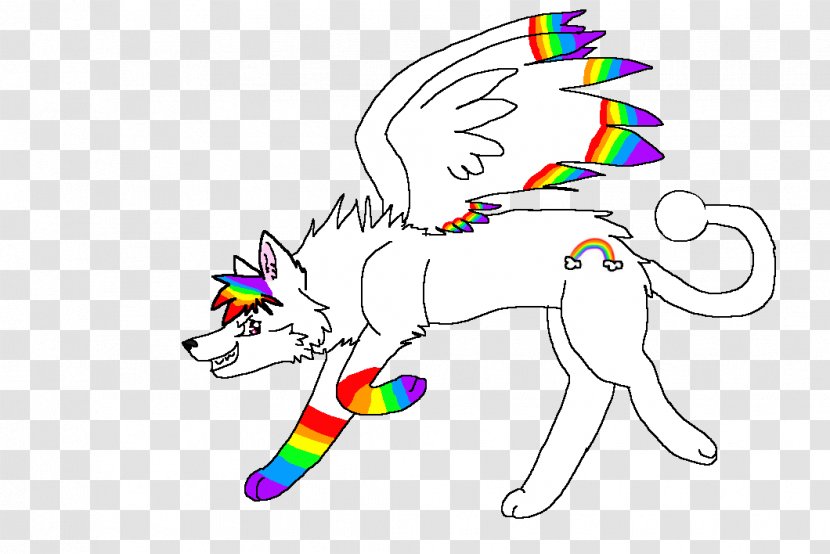 Drawing Carnivora Line Art Clip - Heart - Rainbow Ice Transparent PNG