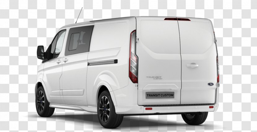 Compact Van Car Ford Custom Transit - Bumper Transparent PNG