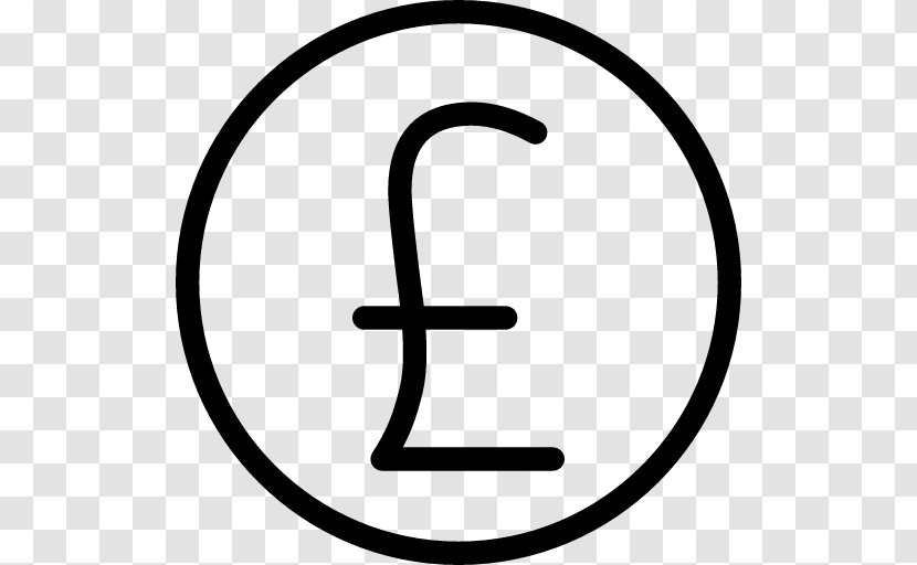 Pound Sign Sterling - Rim Transparent PNG