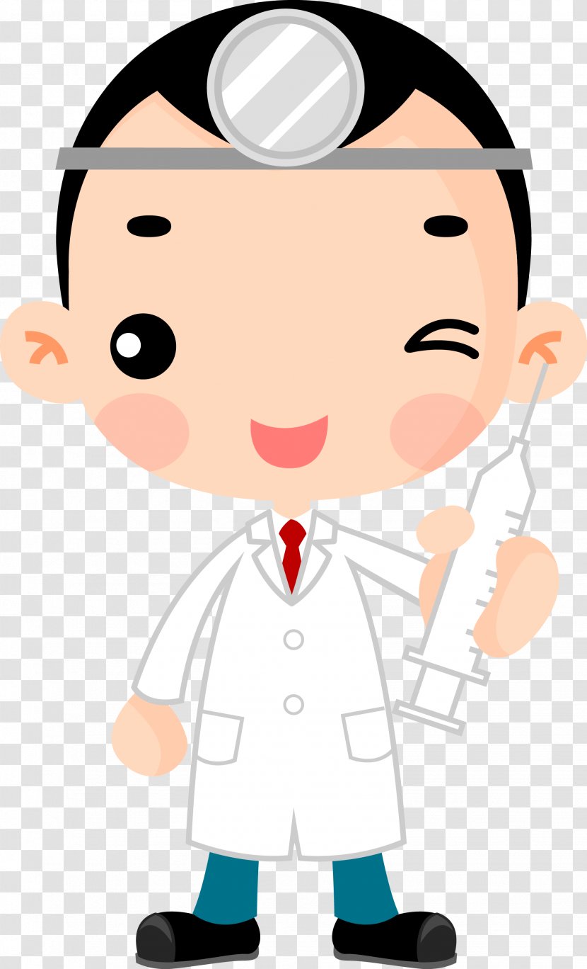 Physician Computer File - Flower - Smiling Male Doctor Transparent PNG