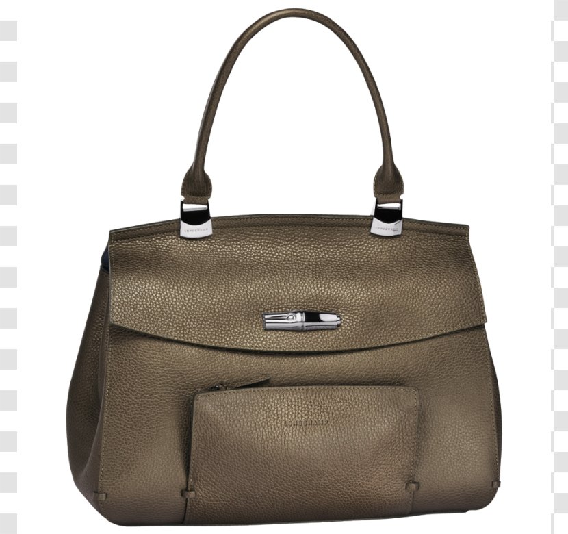 Longchamp Handbag Pliage Leather - Brown - Bag Transparent PNG