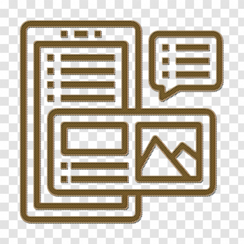 Mobile Interface Icon Blog Icon Transparent PNG