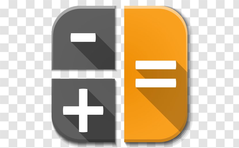Square Text Brand Yellow - Symbol - Apps Calc Transparent PNG