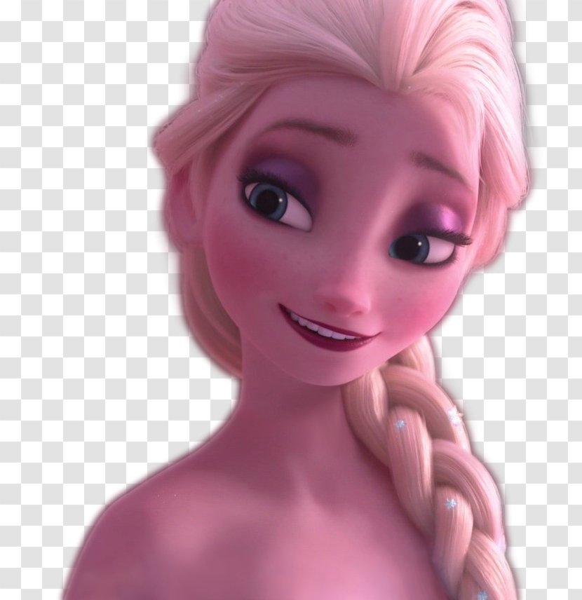 Elsa Frozen Anna YouTube - Brown Hair Transparent PNG