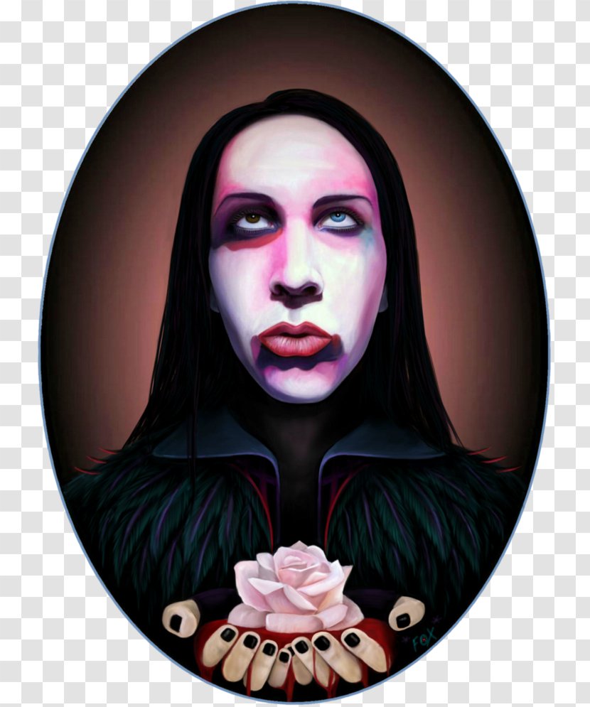 Marilyn Manson Musician Art - Flower Transparent PNG