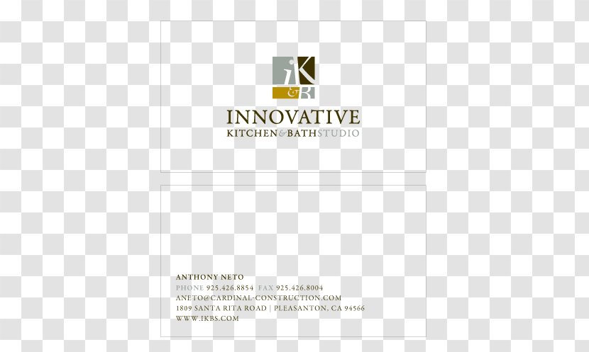 Logo Brand Font - Highend Business Card Design Transparent PNG