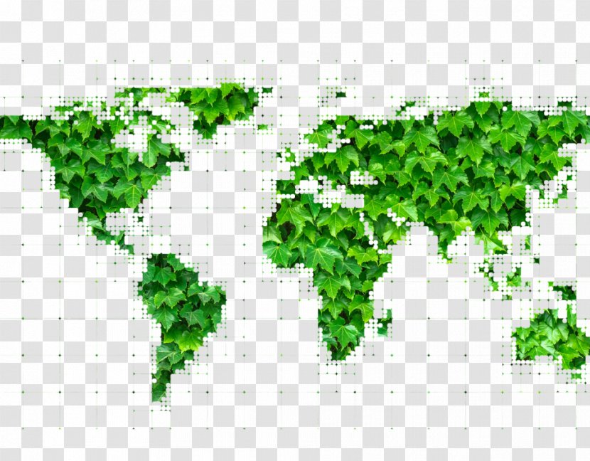 World Map Globe Atlas - Leaf Transparent PNG