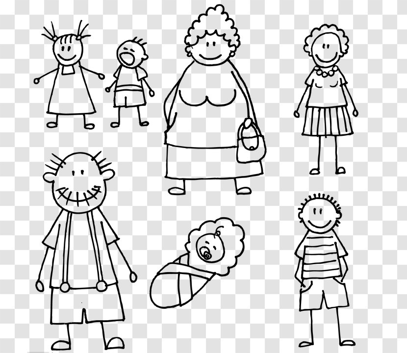Relative Pronoun Family Child Teacher Clip Art - Face - Members Transparent PNG
