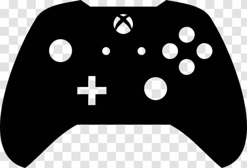 Xbox One Controller Background - Black - Video Game Console Technology Transparent PNG