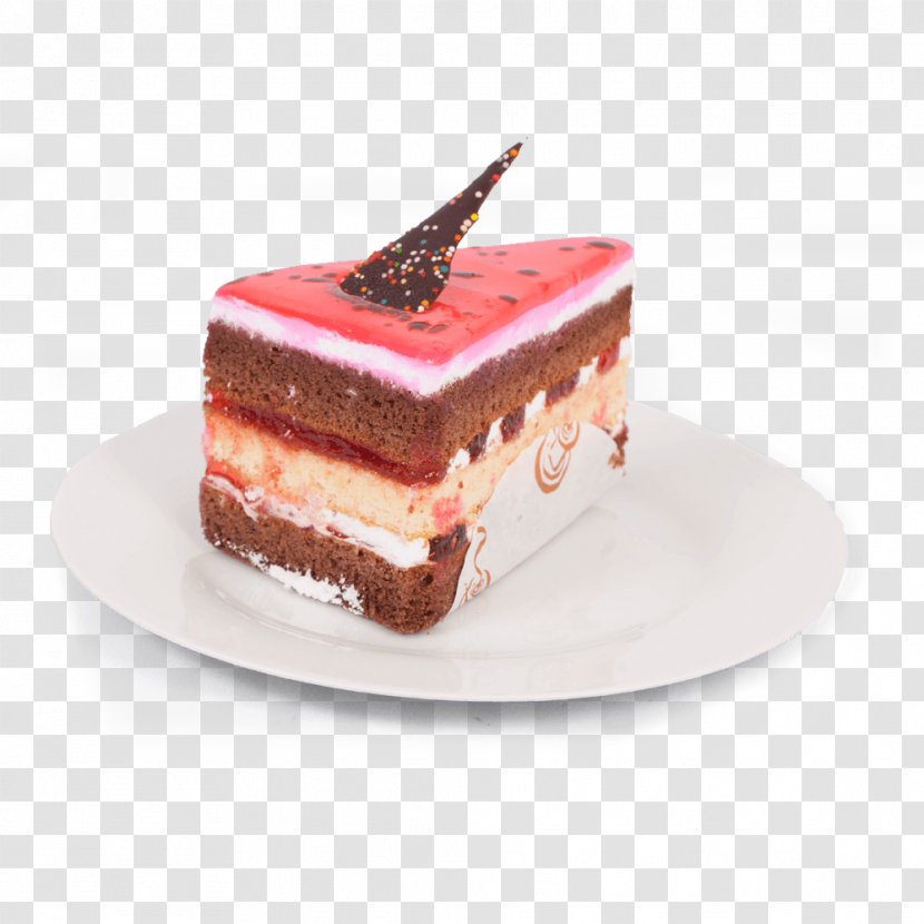Cheesecake Bavarian Cream Zuppa Inglese Torte Frozen Dessert - Strawberry Slice Transparent PNG