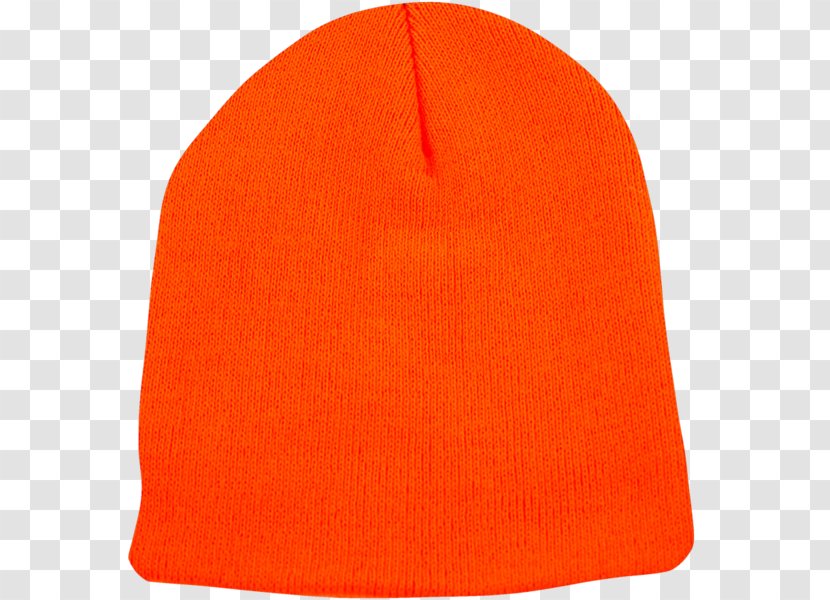 Beanie Knit Cap Workwear Clothing - Safety Orange Transparent PNG