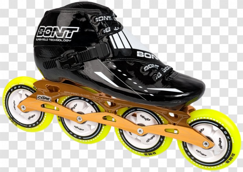 Quad Skates Wheel Shoe In-Line - Yellow - Inline Transparent PNG