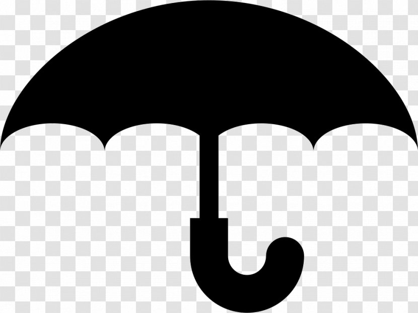 Umbrella Clip Art - Monochrome Transparent PNG