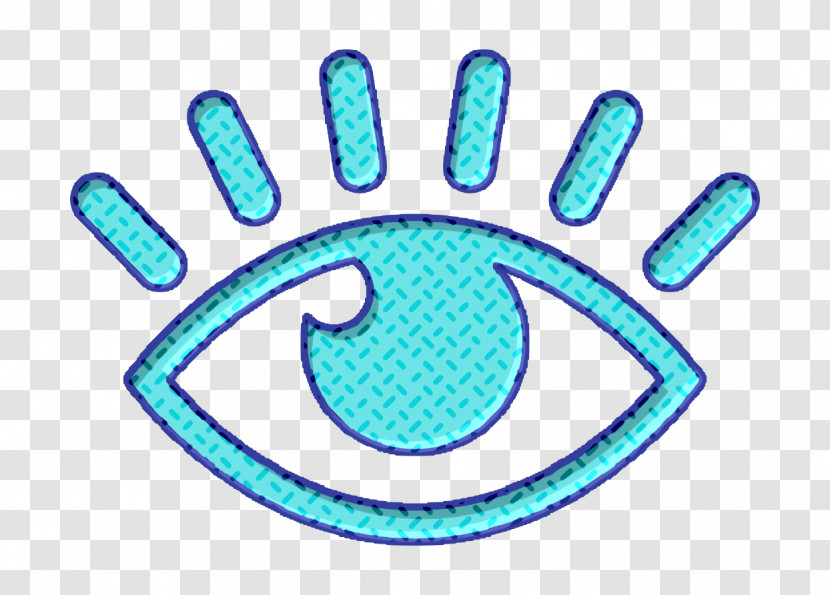 Eye Icon Eye With Eyelash Icon Gestures Icon Transparent PNG