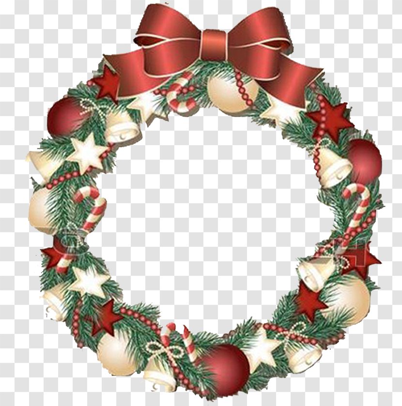 Christmas Ornament Wreath Transparent PNG