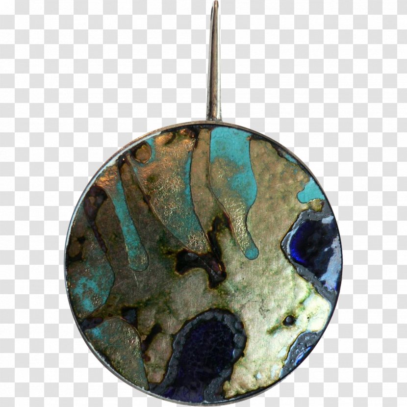 Vitreous Enamel Jewellery Charms & Pendants Mid-century Modern Turquoise - Modernism Transparent PNG