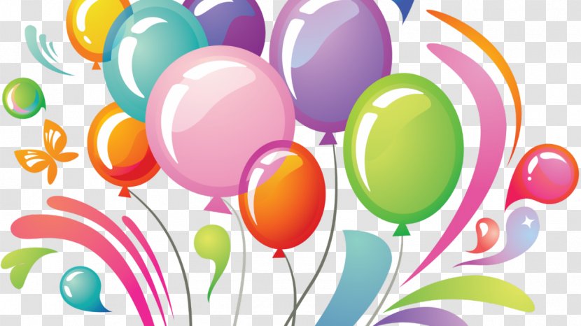 Balloon Birthday Cake Clip Art - Artifice Graphic Transparent PNG