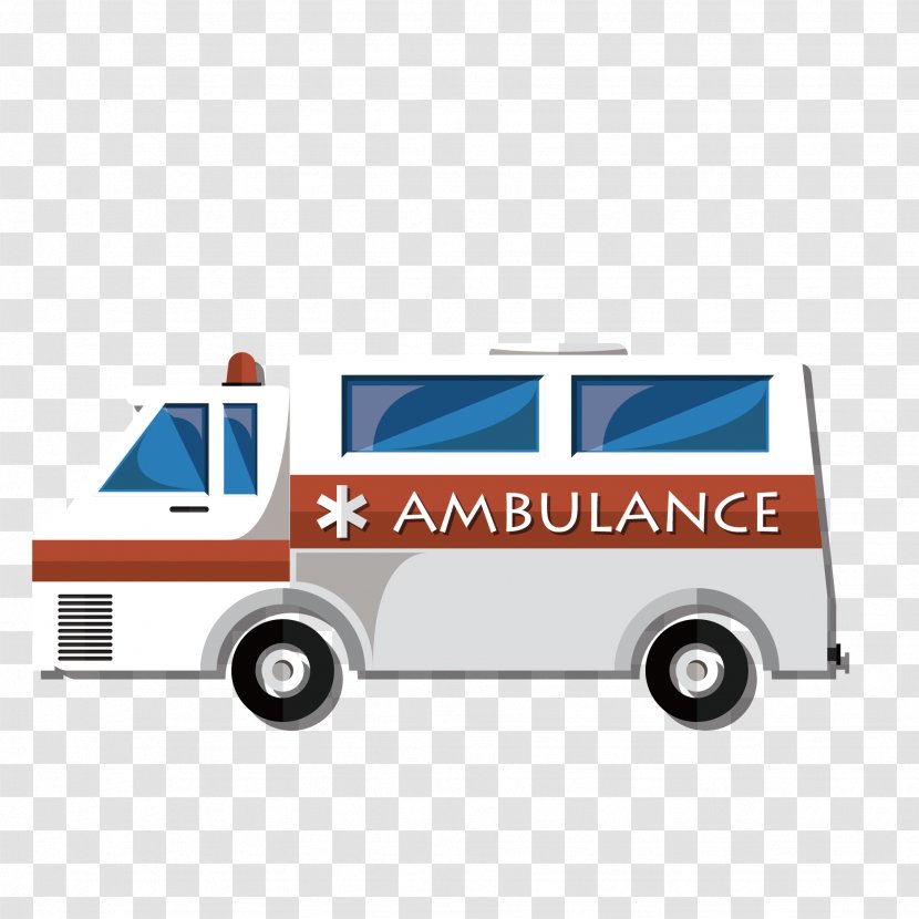 Car Ambulance Emergency Health Services - Rescue - Vector Transparent PNG