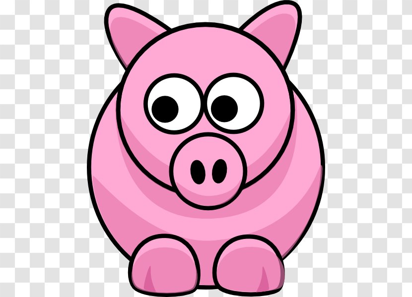 Piggy Bank Clip Art - Pig Transparent PNG