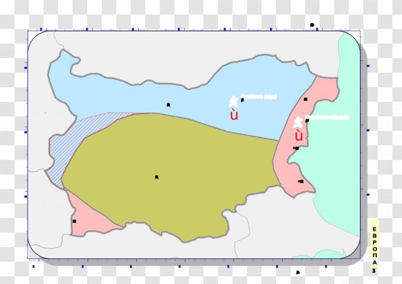Ecoregion Line Point Angle Map - Area Transparent PNG