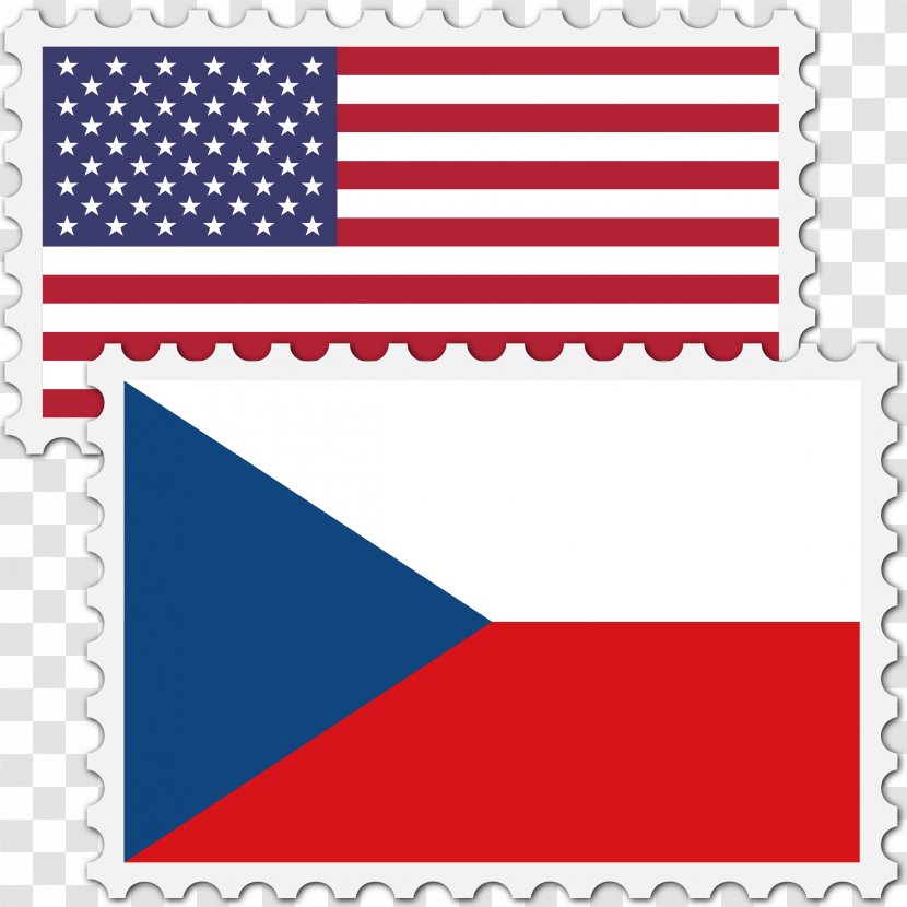 Flag Of The United States T-shirt Decal - Rectangle - Dictionary Transparent PNG