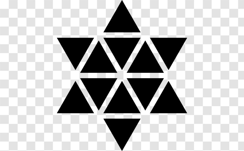 Symbol Hexagon Polygon Geometry Star Of David - Logo Transparent PNG