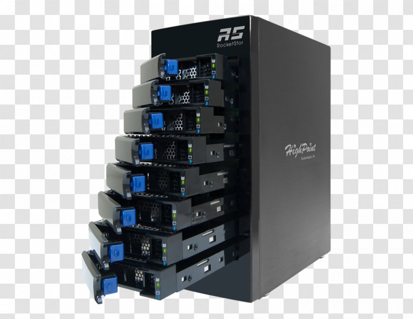 RAID Hard Drives Disk Enclosure Data Storage Serial ATA - Computer Network - Highpoint Technologies Transparent PNG