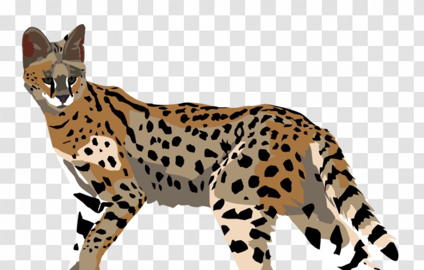 Cheetah Ocelot Leopard Jaguar Wildcat - Animal Figure Transparent PNG