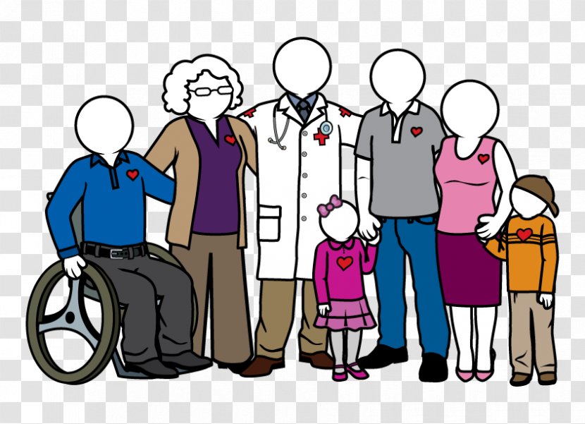 Group Of People Background - Primary Care Physician - Art Style Transparent PNG