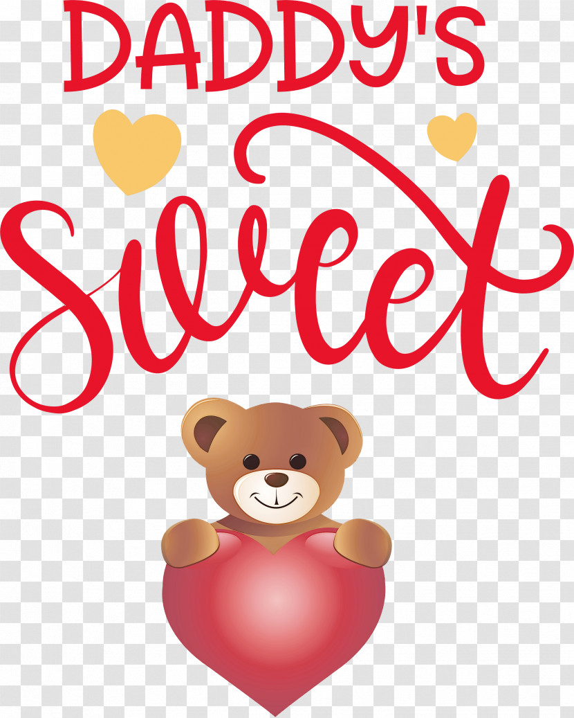 Daddys Sweet Heart Valentines Day Valentines Day Quote Transparent PNG