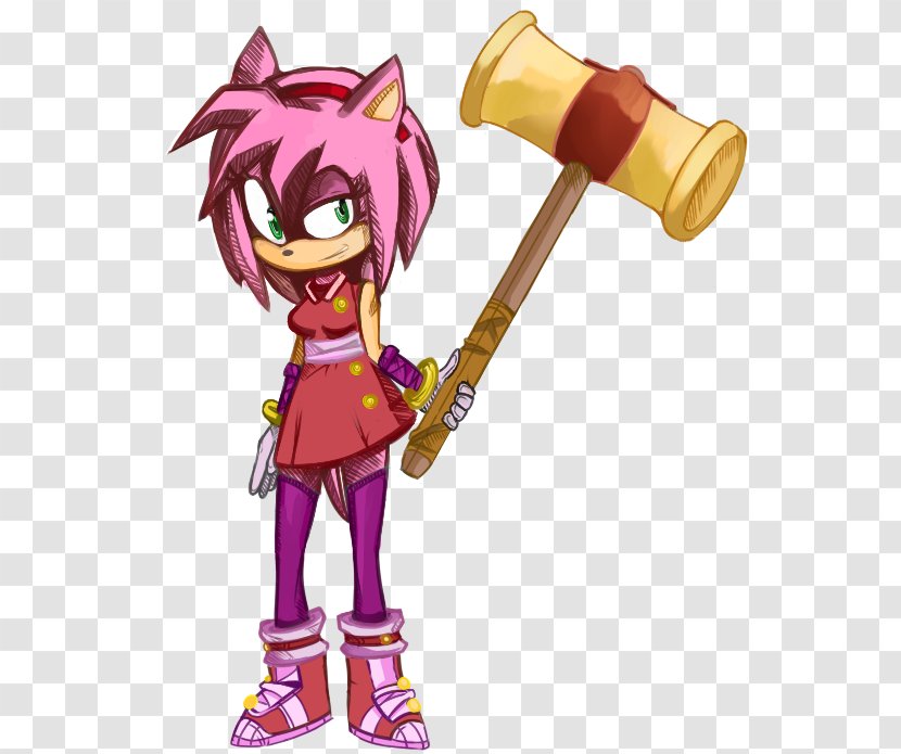 Amy Rose Knuckles The Echidna Sonic Lost World Character - Cartoon - Vs Sally Acorn Transparent PNG