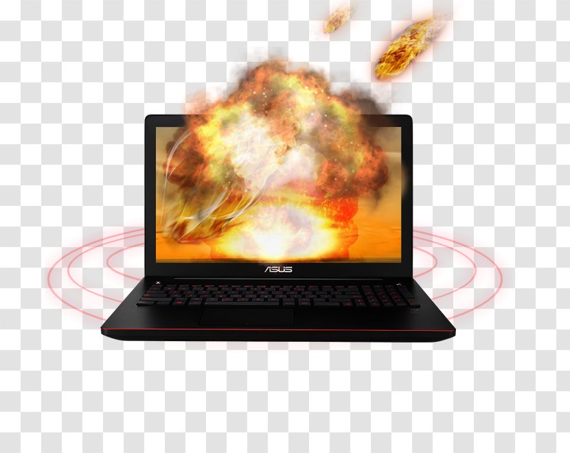 Laptop Intel Core I7 Asus GeForce - Computer - Glare Efficiency Transparent PNG