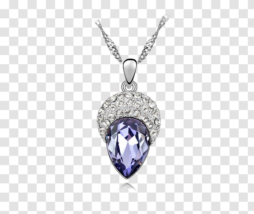 Earring Necklace Swarovski AG Pendant Jewellery - Rhinestone - Diamond Transparent PNG