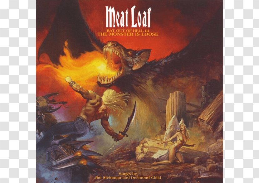 Bat Out Of Hell III: The Monster Is Loose II: Back Into Two Three Ain't Bad - Flower - Meat Loaf Transparent PNG