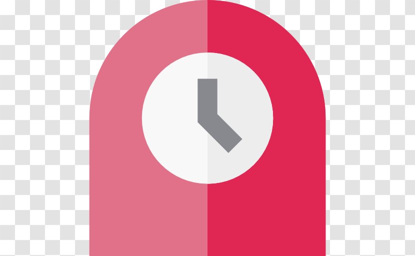 Alarm Clock Icon - Red Transparent PNG