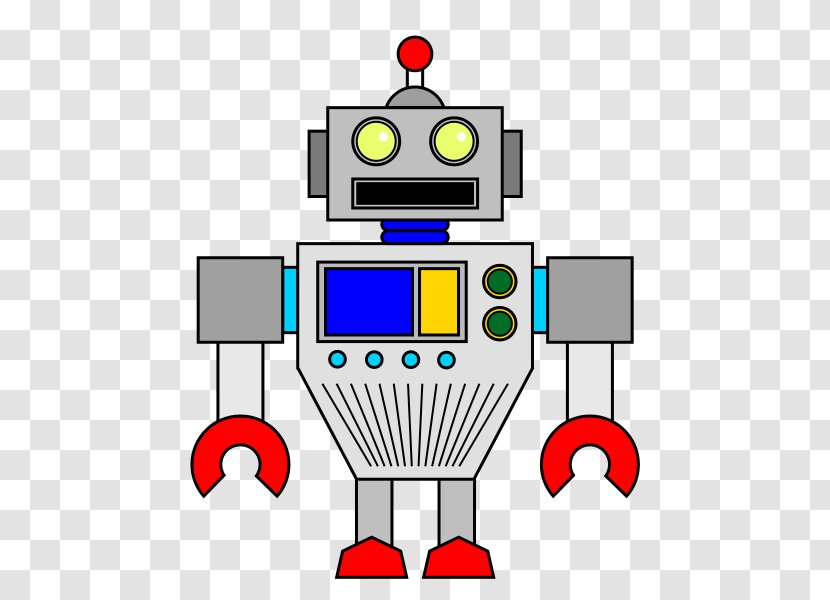 Humanoid Robot Sensor Clip Art - Control System Transparent PNG