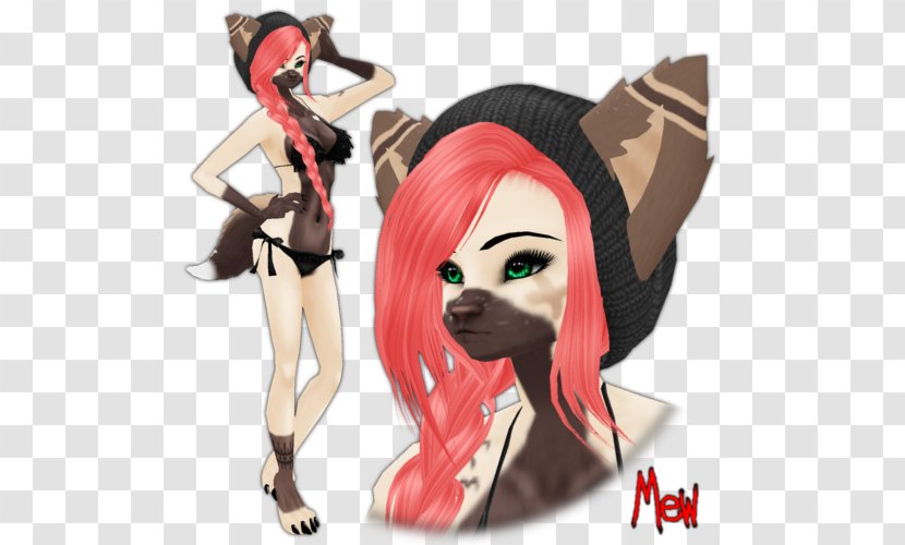 IMVU Furry Fandom Drawing Avatar - Watercolor Transparent PNG