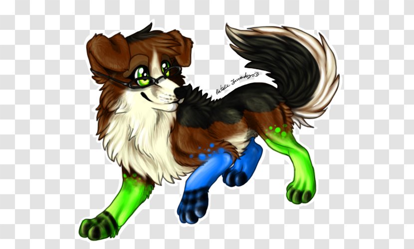 Dog Horse Cartoon Mammal - Tail Transparent PNG