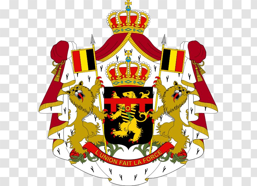 Coat Of Arms Belgium King Constitutional Monarchy - Crest Transparent PNG