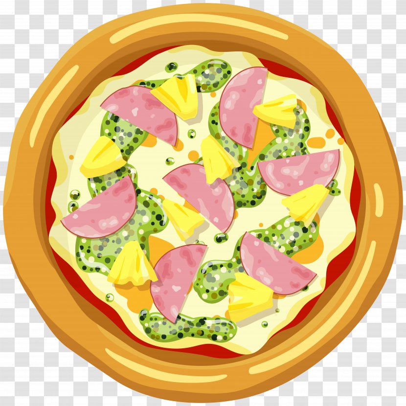 Hawaiian Pizza Italian Cuisine Fast Food Of Hawaii Transparent PNG