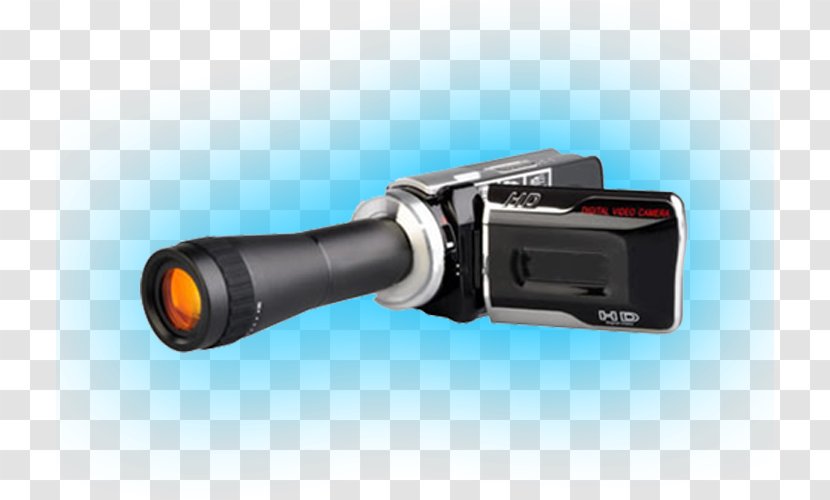 Video Camera Digital Camcorder Webcam - Purchasing - Barreled Telescope Cameras Transparent PNG