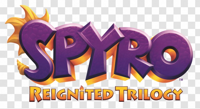 Spyro Reignited Trilogy Logo Xbox One Render - Font Transparent PNG