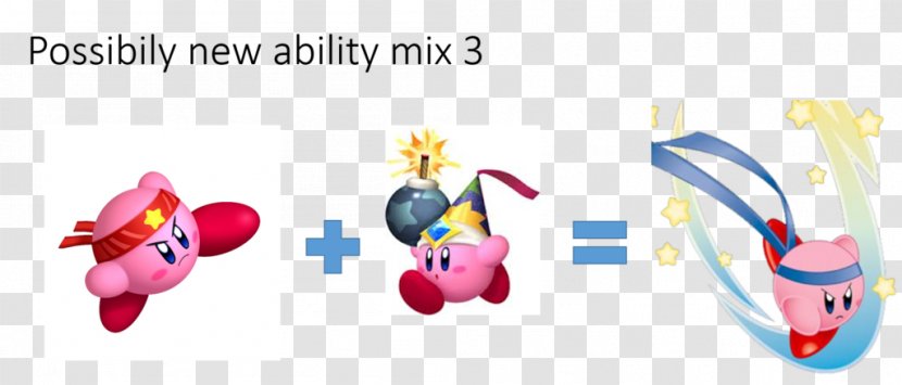 Kirby Star Allies Wii Art - Text - Fanart Transparent PNG